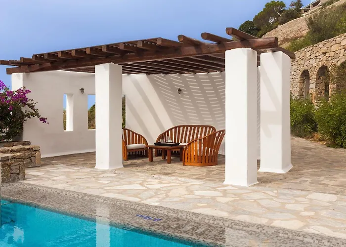 Villa Excellent Mykonos Beta 5 Bedrooms Stunning Sea Views *