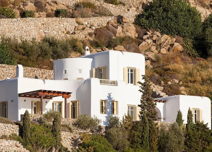 Excellent Mykonos Beta 5 Bedrooms Stunning Sea Views Psarou (Mykonos)
