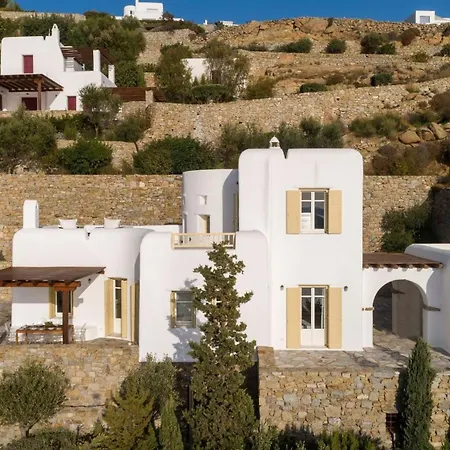 Excellent Mykonos Aphrodite 5 Bedrooms Stunning Sea Views Psarrou * Mykonos Town