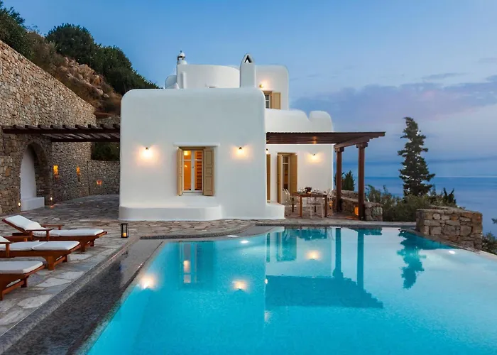 Excellent Mykonos Beta 5 Bedrooms Stunning Sea Views *